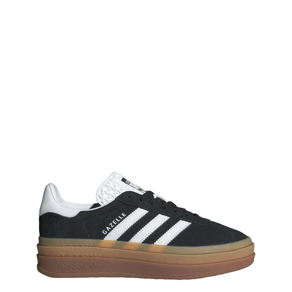 Adidas Gazelle Bold sneakers, black and white