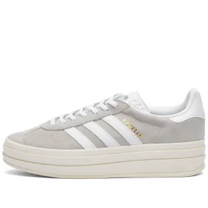 Adidas Gazelle Bold W Womens Sneakers in Grey/White Color