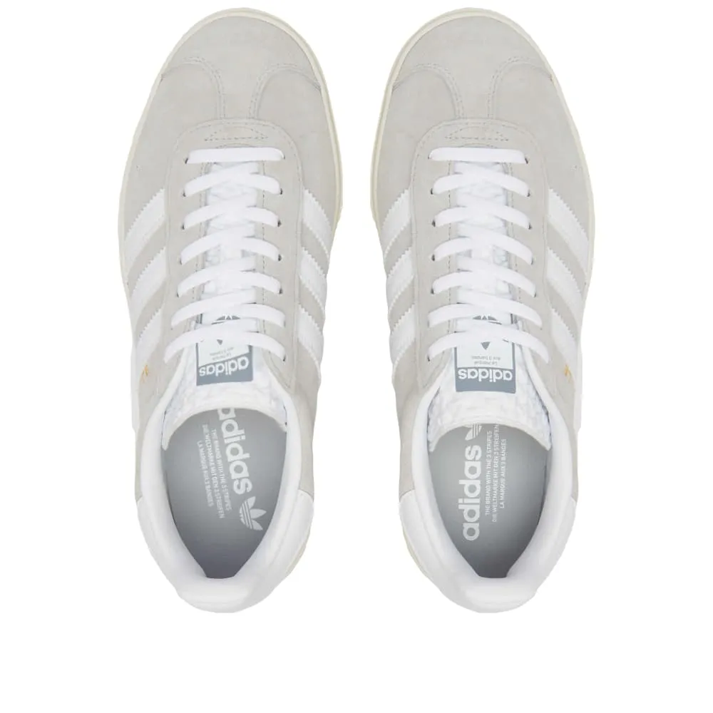 Adidas Gazelle Bold W Womens Sneakers in Grey/White Color