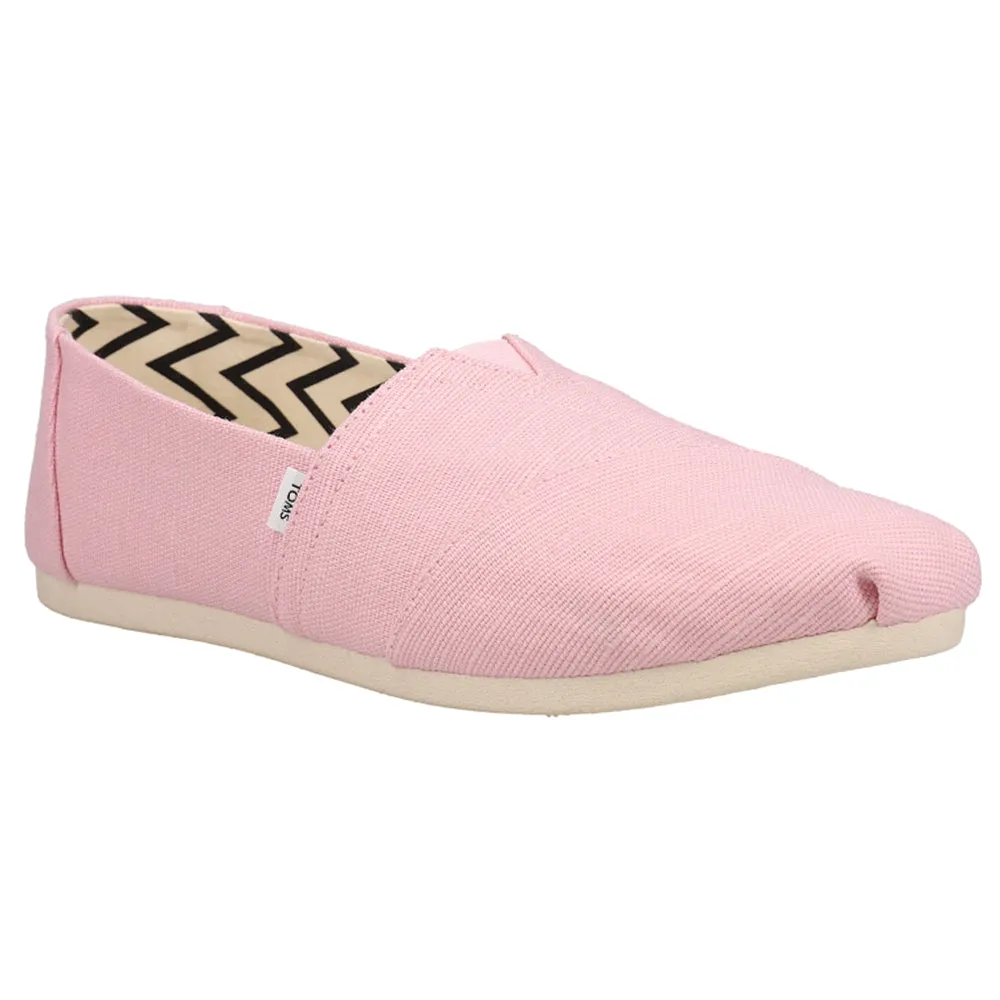 Alpargata Canvas Slip On Flats