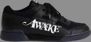 Awake ny x workout low 'black' Reebok sneakers, black