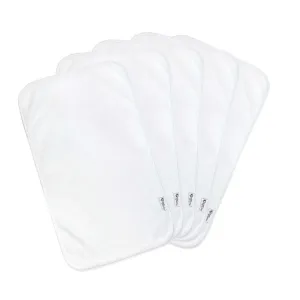 Green Sprouts - Stay-Dry Burp Pads 5 pack (White)