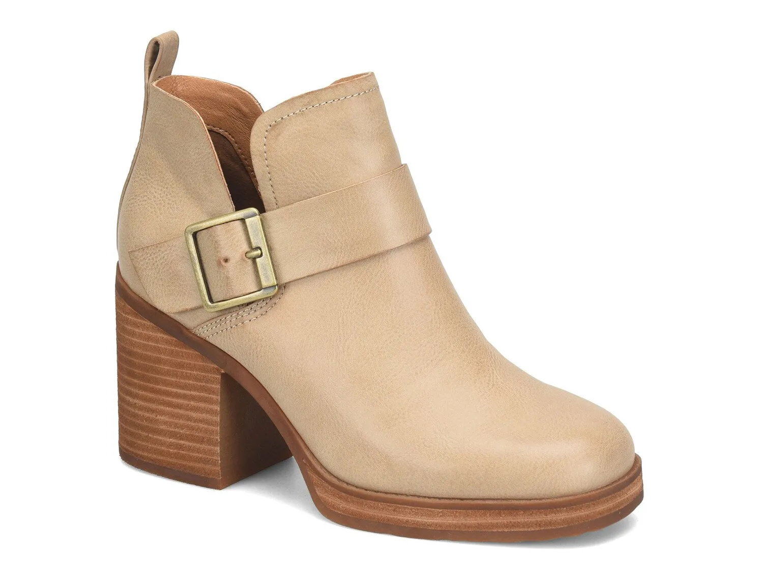 Korks Kari ankle boots, cream