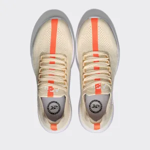 Men's TechLoom Breeze Alabaster / Tangerine / Racer