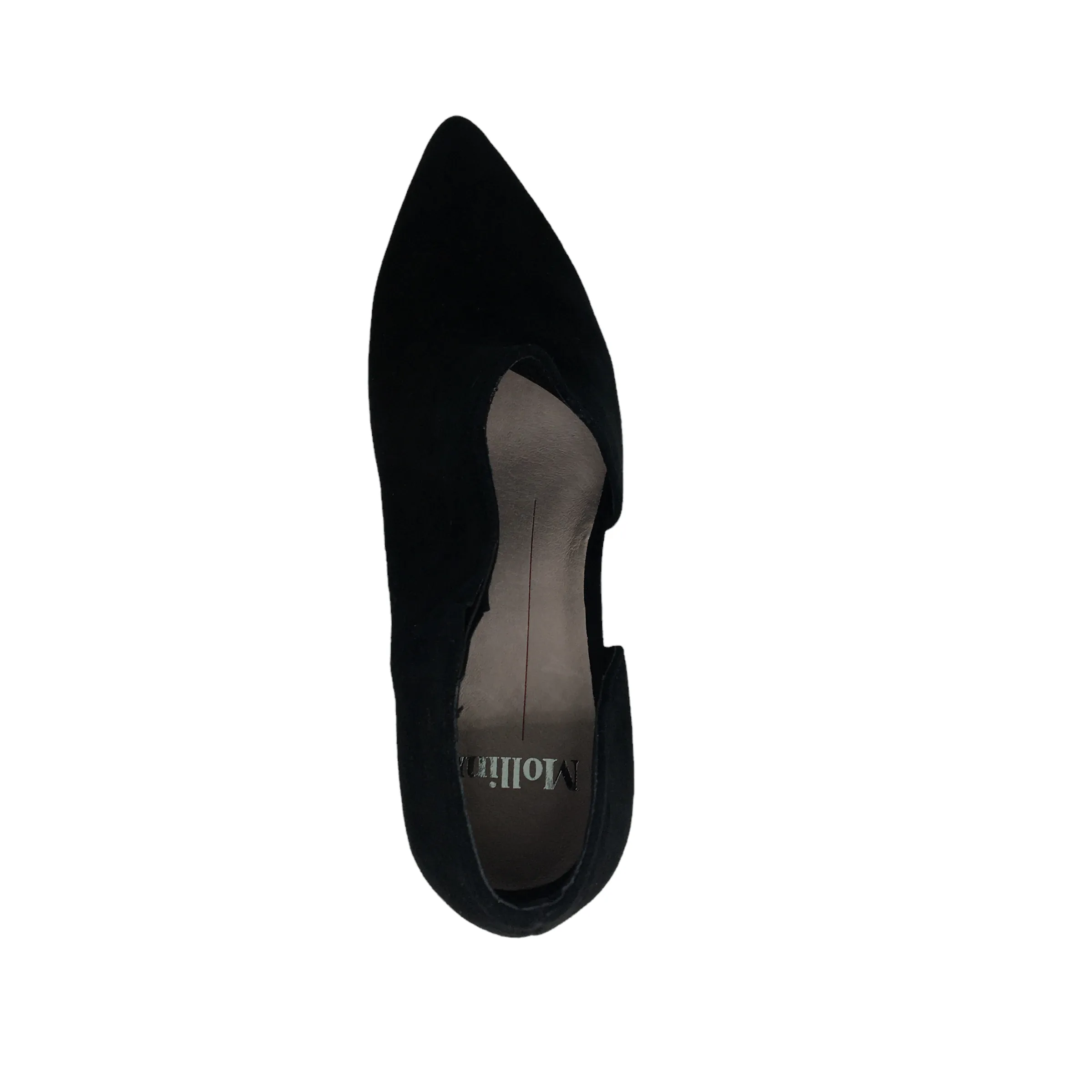 Mollini Leaven Black Suede Heel