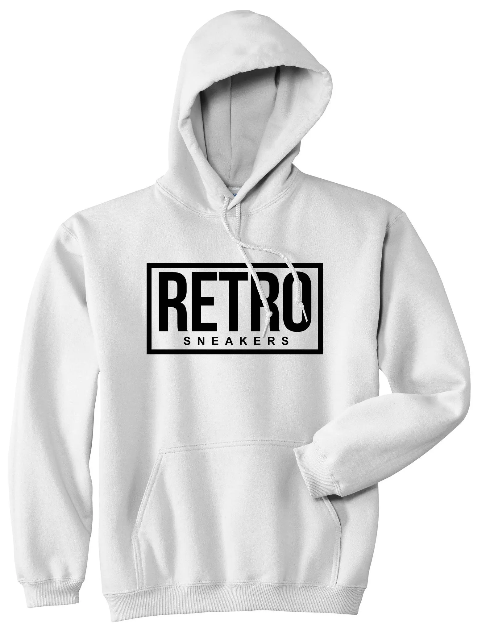 Retro Sneakers Pullover Hoodie